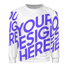 Cargar imagen en el visor de la galería, Sudadera de hombre A27H personalizado con patrón foto texto (impresión de imagen única)