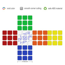 Cargar imagen en el visor de la galería, Cubo de Rubik Juguete de Descompresión Cubo Mágico 3 x 3 x 3 Impresión a Una Cara BG1613010 Personalizado Impresion Completa de Una Imagen con Foto Logo Patrón Texto