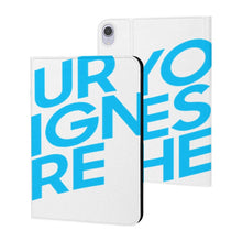 Cargar imagen en el visor de la galería, Funda protectora para iPad realizada en piel TPU personalizado con patrón foto texto