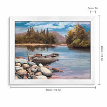 Cargar imagen en el visor de la galería, Pintura de diamantes/Lienzo/Imagen con Marco interior Versión horizontal travesero (cuadrado) GY0903437 Personalizado,Personalizada Con Foto,Logo O Texto