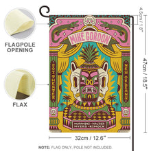 Cargar imagen en el visor de la galería, Bandera Lienzo Cuadro de jardín de lino (consistente en ambos lados) GY0904009 Personalizado,Personalizada Con Foto,Logo O Texto