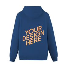 Cargar imagen en el visor de la galería, Sudadera Algodón con Capucha con Bolsillo Canguro para hombres FS0816015 Personalizada con Impresión Trasera con Foto Logo Patrón Texto