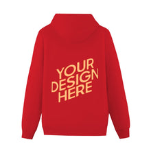 Cargar imagen en el visor de la galería, Sudadera Algodón con Capucha con Bolsillo Canguro para hombres FS0816015 Personalizada con Impresión Trasera con Foto Logo Patrón Texto