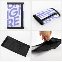 Cargar imagen en el visor de la galería, Cartera / Billetera de tres pliegues con estampado para mujer hombre XB0608018 Personalizada con Foto Logo Patrón Texto