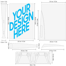 Cargar imagen en el visor de la galería, Pegatina Protectora Decorativa para Controlador PS5 3C0717002 Personalizada con Impresión Completa de Una Imagen con Foto Logo Patrón Texto
