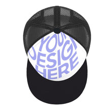 Cargar imagen en el visor de la galería, Gorra de Béisbol con Borde Plana Ajustable Snapback para Mujer Hombre FS0809061 Personalizada Impresión de Una Imagen con Foto Logo Patrón Texto