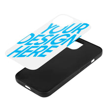 Cargar imagen en el visor de la galería, Funda de cristal para teléfono iPhone 15 / 15 Plus / 15 Pro / 15 Pro Max personalizado con patrón foto texto