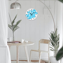 Cargar imagen en el visor de la galería, Reloj de Pared de Madera con Impresión Directa UV de Diseño Personalizado GY0903008 con Tus Imágenes o Texto