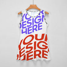 Cargar imagen en el visor de la galería, Disfraz ropa vestido de animadora uniforme para mujer personalizado con foto patrón texto (impresión de imágenes múltiples)