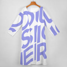 Cargar imagen en el visor de la galería, Conjunto de Vestido sin Mangas y Cárdigan Largo de Moda Elegante Holgado para Mujer STZ Personalizado Impresion Completa de Una Imagen con Foto Logo Patrón Texto