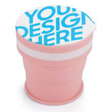 Cargar imagen en el visor de la galería, Taza Botella de agua plegable de silicona para niños JJ0520063 Personalizado Personalizada con Foto, Texto o Logo