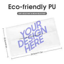 Cargar imagen en el visor de la galería, Caja de Pañuelos de PU con Estampado / Bolsa de Pañuelos de Papel para Hogar Oficina Coche JJ0531032 Personalizada Impresion Completa de Una Imagen con Foto Logo Patrón Texto