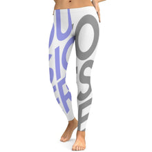 Cargar imagen en el visor de la galería, Leggings Deportivos de Yoga Mallas Largas de Fitness Ejercicio de Cintura Alta para Mujer SY010 Personalizados con Impresión Completa de múltiples imágenes con Foto Logo Patrón Texto