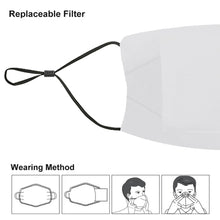 Cargar imagen en el visor de la galería, Mascarilla para Adultos sin Filtro de Poliéster con Diseño Personalizado de Tu Foto o Texto
