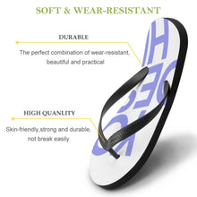 Cargar imagen en el visor de la galería, Chanclas para Playa Verano Mujer Hombre Adulto FS0807016 Personalizadas con Impresión Completa con Foto Logo Patrón Texto