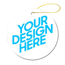 Cargar imagen en el visor de la galería, Recuerdo Redondo Cerámico con Impresión Térmica de Diseño Personalizado con Tu Foto o Texto