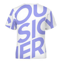 Cargar imagen en el visor de la galería, Camiseta Infantil con Estampado Manga Corta para Niños Niñas Chicos ET Personalizada con Impresión Completa de Una Imagen con Foto Logo Patrón Texto