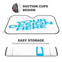 Cargar imagen en el visor de la galería, Parasol para Parabrisas de Coche de Paño de Oxford con Diseño Personalizado de Tus Textos o Imágenes