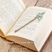 Cargar imagen en el visor de la galería, Marcapáginas de metal Marcadores de arte acero inoxidable libro regalos para niñas, niños y lectores BG1613011 Personalizado con Foto, Texto o Logo