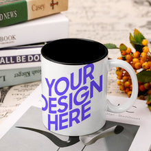 Cargar imagen en el visor de la galería, JJ0504001 Mug de Colores Cerámico con Impresión de Diseño Personalizado con Tu Texto o Foto