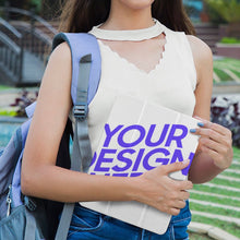 Cargar imagen en el visor de la galería, Funda para tableta iPad Funda con teclado Funda protectora para iPad 10. generación / iPad 2017 2018 Air1 Air2 / iPad Pro / iPad Air3 personalizado con patrón foto texto