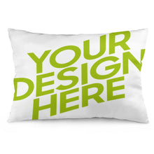 Cargar imagen en el visor de la galería, Almohada de Poliéster en Rectangular Personalizada con Tu Imagen o Foto (Impresión a Doble Cara)