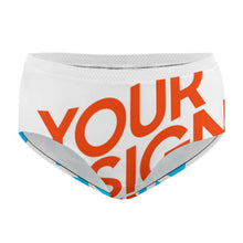 Cargar imagen en el visor de la galería, Bragas de encaje / Ropa Interior Suave para Mujer B499 Personalizadas con Impresión Completa de Múltiples Imágenes con Foto Logo Patrón Texto