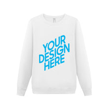 Cargar imagen en el visor de la galería, Sudadera para Mujer de Algodón Cuello Redondo Casual FS0816014 Personalizada con Impresión Delantera con Foto Logo Patrón Texto