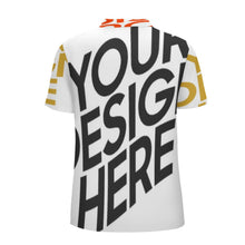 Cargar imagen en el visor de la galería, Polos deportivos de manga corta de hombre A479 Personalizados con Impresión Completa de múltiples imágenes con Foto Logo Patrón Texto