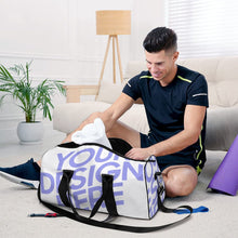 Cargar imagen en el visor de la galería, Bolsa de Viaje de Mano Impermeable Plegable de Gran Capacidad / Bolso Deportivo para Mujer Hombre XB0606010 Personalizada Impresion Completa de Una Imagen con Foto Logo Patrón Texto