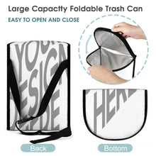 Cargar imagen en el visor de la galería, Bolsa de Basura del Coche / Cubo de Basura para Automóvil QC1104030 Personalizada Impresión Completa de Dos Imágenes con Foto Logo Patrón Texto