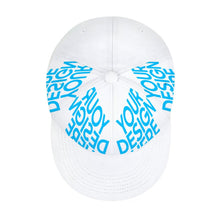 Cargar imagen en el visor de la galería, Gorra de Béisbol de Borde Plano con Impresión de Diseño Personalizado Personalizada con Foto, Texto o Logo