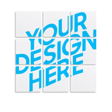 Cargar imagen en el visor de la galería, Impresión de Diseño de Múltiples Imágenes, Póster Cuadro Pintura Colgante, 9 paneles, arte de pared para el hogar, Pintura en Lienzo de 9 partes (Cuadrado) GY0903236 Personalizado Personalizada con Foto, Texto o Logo