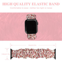 Cargar imagen en el visor de la galería, Correa elástica compatible con Apple Watch Band SS1402009 Personalizado Personalizada con Foto, Texto o Logo