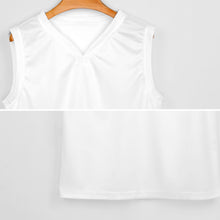 Cargar imagen en el visor de la galería, Chaleco Deportivo de Baloncesto / Camiseta sin Mangas Cuello en V para hombre RK Personalizado con Impresión Completa de múltiples imágenes con Foto Logo Patrón Texto