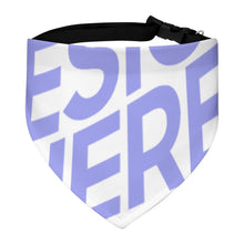 Cargar imagen en el visor de la galería, Bufanda Ajustable para Mascotas / Pañuelos para Perros Gatos CW1503006 Personalizada de Una Imagen con Foto Logo Patrón Texto