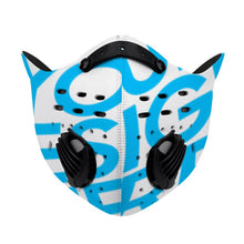 Cargar imagen en el visor de la galería, Máscara Mascarilla de Montar de Neopreno con Diseño Personalizado Personalizada con Foto, Texto o Logo