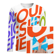 Cargar imagen en el visor de la galería, Sudadera / Camiseta manga larga bolsillo pecho para hombre ELREV2 Personalizada con Impresión Completa de múltiples imágenes con Foto Logo Patrón Texto