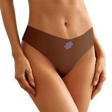 Cargar imagen en el visor de la galería, Braga sin Rastro Cómodo Respirable / Ropa Interior de Cintura Baja para Mujer WH005 Personalizada con Impresión en Medio de Una Imagen con Foto Texto Patrón