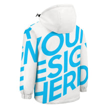 Cargar imagen en el visor de la galería, Chaqueta corta gruesa con forro polar para niños niñas A679 Personalizada con Impresión Completa de una imagen con Foto Logo Patrón Texto