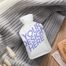 Cargar imagen en el visor de la galería, Bolsa de Agua Caliente 1L con Funda de Felpa Corta Estampada Extraíble Lavable para Invierno Adultos Niños JJ0529212 Personalizada Impresion Completa de Una Imagen con Foto Logo Patrón Texto