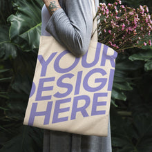 Cargar imagen en el visor de la galería, Bolsa de Lona 38x46CM Casual Gran Capacidad con Estampado XB0601008 Personalizada con Foto Logo Patrón Texto