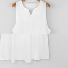 Cargar imagen en el visor de la galería, Vestido largo sin mangas con Estampado tallas grandes para mujer GQ Personalizado con Impresión Completa de múltiples imágenes con Foto Logo Patrón Texto