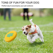 Cargar imagen en el visor de la galería, Nerf Dog Juguete de PC frisbee para perro, disco volador para cachorros, juguete para reaccionar más rápido, juguetes interactivos para perros pequeños, medianos y ligeros CW1505000 Personalizado Personalizada con Foto, Texto o Logo
