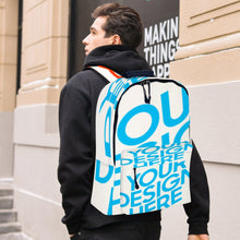 Cargar imagen en el visor de la galería, Mochila de cuero con estampado completo Mochila para niño y niña Morral XB0604021 Personalizada Personalizado con Foto o Mensajes de Texto
