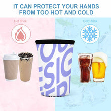 Cargar imagen en el visor de la galería, Fundas Aislantes 3 Piezas para Vaso Botella Impermeables Reutilizables JJ0520232 Personalizadas con Impresión Completa de Una Imagen con Foto Logo Patrón Texto