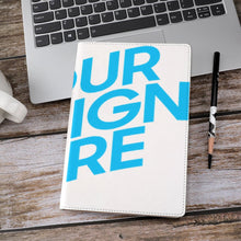 Cargar imagen en el visor de la galería, Funda de piel para cuaderno Carcasa del cuaderno se adapta a los cuadernos 20.7×14.2×1cm(8.1×5.6×0.4'') BG1613007 Personalizado Personalizada con Foto, Texto o Logo