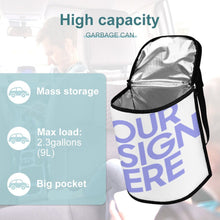 Cargar imagen en el visor de la galería, Bolsa de Basura del Coche / Cubo de Basura para Automóvil QC1104030 Personalizada Impresión Completa de Dos Imágenes con Foto Logo Patrón Texto
