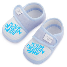 Cargar imagen en el visor de la galería, Zapatos de bebé niñas recién nacidos invierno FS0806025 Personalizado Personalizada con Foto, Texto o Logo