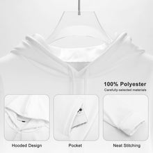 Cargar imagen en el visor de la galería, Sudadera de Forro Polar con Capucha Deportiva de Felpa para hombre FS0816072 Personalizada con impresión completa de múltiples imágenes con Foto Logo Patrón Texto